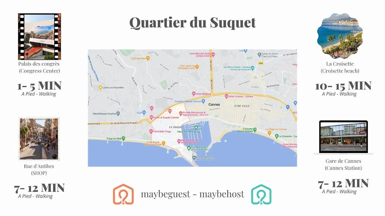 Appartamento Beau studio neuf situé au centre Cannes